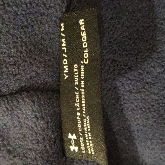 Big Boy Under Armour Windbreaker, Zip-up Jacket, Water Repellent and Windproof - Picture 6 of 6